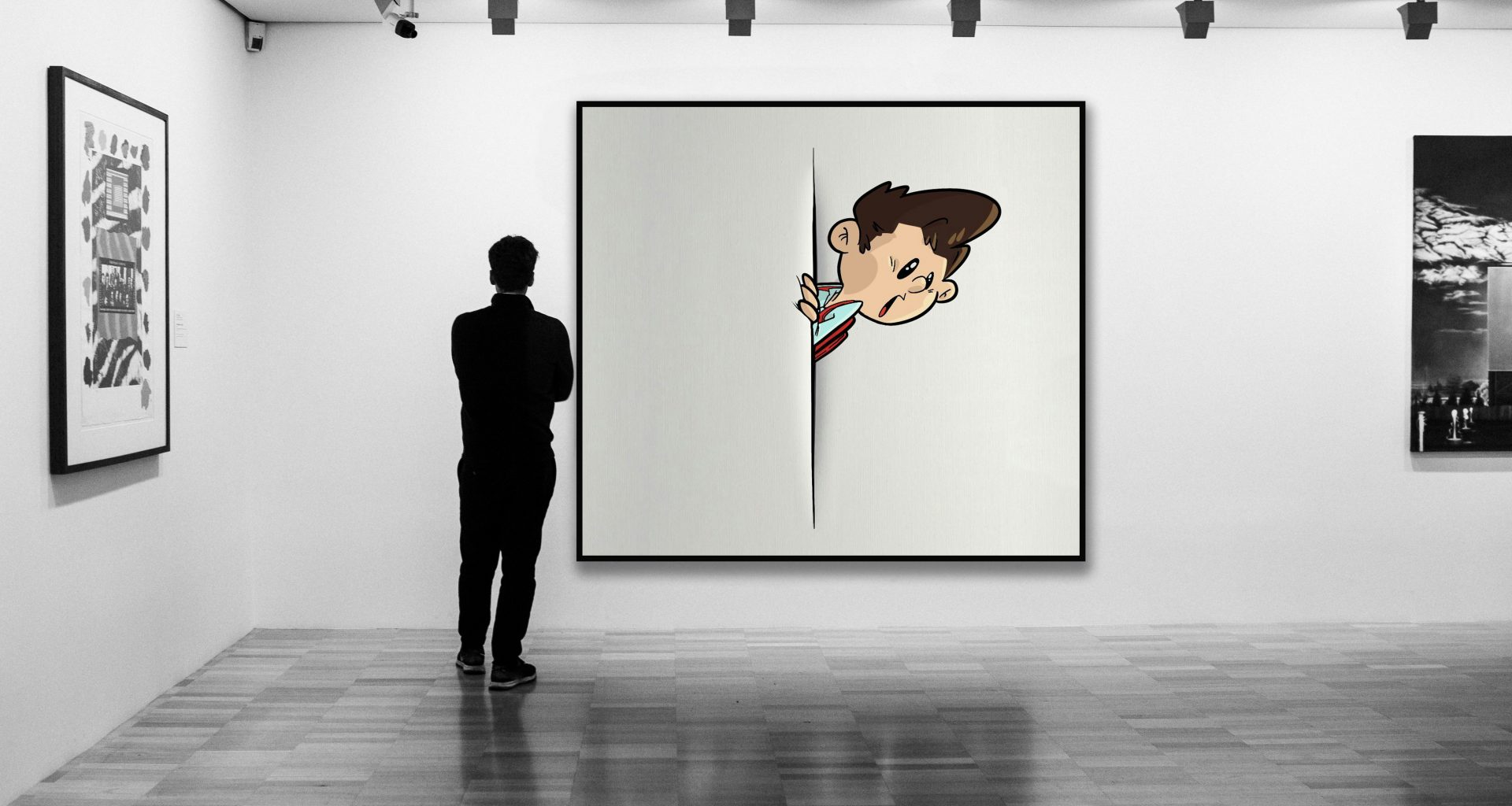 mann-in-schwarzer-jacke-vor-weisser-wand-mit-orange-gelber-herzwand-OfjOuw_prPg