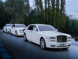 eine-reihe-weisser-rolls-royces-parkt-am-strassenrand-pATu9FKnxwY