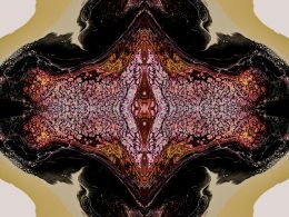 ein-abstraktes-bild-einer-rosa-und-schwarzen-blume-J8gn0vqHX7A