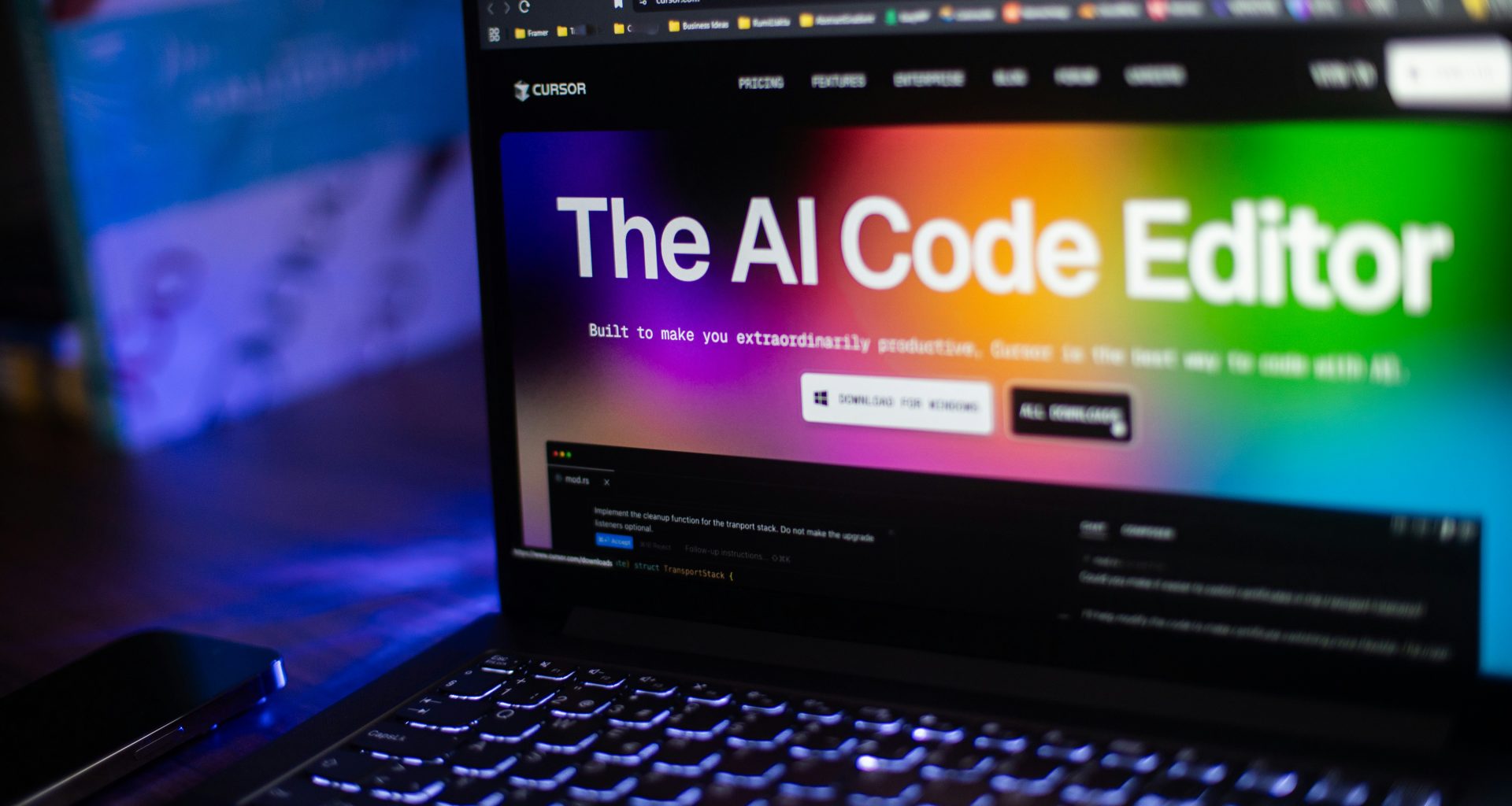 laptop-zeigt-die-website-the-ai-code-editor-an-wjFOjA2zXy8