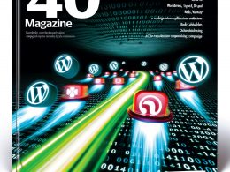 Abstrahierte Website im Vordergrund mit Lichtspuren, dahinter Symbole für CMS und Caching-Technologien auf dunklem, technikbetontem Hintergrund.