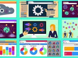 Moderne Website mit technischen SEO-Elementen, Ladebalken, Netzwerk-Icons und HTML-DNS-Prefetch-Tags für bessere Ladezeiten. Weitere Bilder zeigen Browser-Requests, DNS Prefetch-Schilder, Comic-Netzwerklabor mit Prefetch-Raketen, Entwickler mit Code und Notizen, anschauliche Infografiken zum Ladeprozess, Waterfall-Diagramme, Rennszenen zwischen klassischen und technischen SEOs, sowie einen gläsernen Ladepfad mit schnellen Datenpaketen.