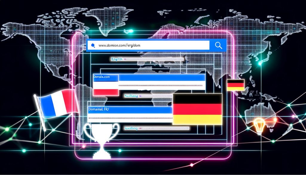 Modernes, kollaboratives Großraumbüro mit digitalem Redaktionskalender auf großem Bildschirm, Teammitglieder arbeiten gemeinsam an Laptops und Tablets.