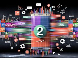 Modernes Collagenbild mit Smartphone, darauf lebendige Instagram Reels, Analytics-Dashboards und Social-Media-Icons umgeben von technischen und analytischen Symbolen.