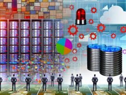 Überfüllter, chaotischer Datenraum mit Datensilos, ratlosen Menschen vor Dashboards und einer roten Warnlampe, daneben ein geordneter Datenfluss als Symbol für optimierte Data Engineering Strategie