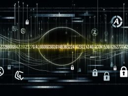 Modernes Titelbild mit leuchtender Analytics-ID, umgeben von digitalen Tracking-Codes, Datenströmen und Analytics-Logos auf dunklem Technologiehintergrund mit Consent- und Datenschutzsymbolen