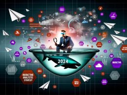 Ingenieur arbeitet im dunklen Maschinenraum mit digitalen Fehlerwarnungen, SEO-Roadmap und technischen Geräten.