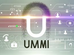 Editorial-Titelbild mit großem Umami-Schriftzug, aus dem bunte Datenströme und Symbole fließen. Im Hintergrund befinden sich Analytics-Kurven, Avatare und Datenschutz-Icons wie ein grünes Schloss und DSGVO-Siegel.