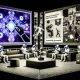 Virtuelle Realität in einer Reddit-Lounge mit Avataren, VR-Headsets und eingebetteten 3D-Anzeigen