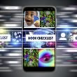 Modernes Titelbild mit Smartphone und laufendem X (früher Twitter) Feed, darauf drei provokante Kurzvideos mit kräftigen Farben, stilisiertem X-Logo im Hintergrund und Text-Overlays für Wachstum und Algorithmus.