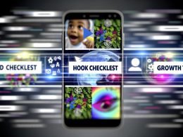 Modernes Titelbild mit Smartphone und laufendem X (früher Twitter) Feed, darauf drei provokante Kurzvideos mit kräftigen Farben, stilisiertem X-Logo im Hintergrund und Text-Overlays für Wachstum und Algorithmus.