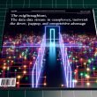 Futuristisches Netzwerk aus leuchtenden Datenpunkten und Knotenlinien, mit klar erkennbarem Weg zwischen Laptop, Smartphone und Server. Symbolisiert Klarheit und Kontrolle im digitalen Datenfluss.