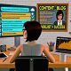 Blogger im Home-Office vor digitaler Checkliste mit SEO-Tools, Keywords-Analysen und motivierendem Arbeitsplatz