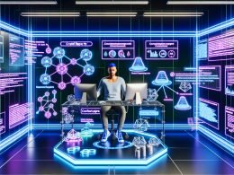 Marketer orchestriert KI-Content-Pipeline zwischen KI-Modellen und SERP-Dashboards; holografische Entity-Graphen, Headless CMS und Vektor-DB.