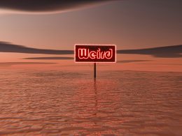 ein-rotes-schild-sitzt-auf-einem-sandstrand-NV5_g30gPfE