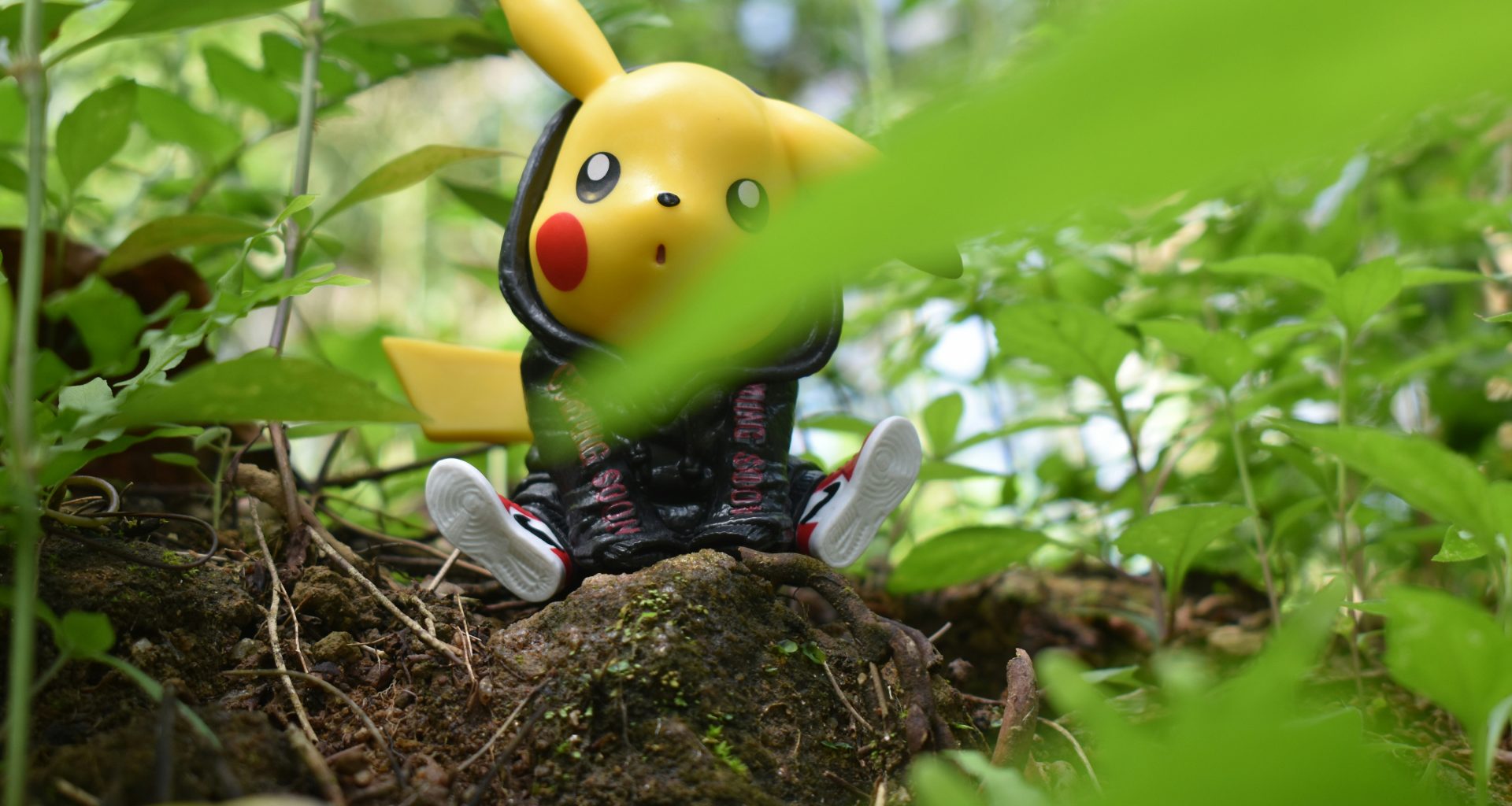 gelber-und-schwarzer-vogel-pluschtier-auf-braunem-baumstamm-xKRv2abDDeg