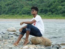 Buffer Dashboard mit geplanten Social-Media-Posts und Nutzerstatistiken