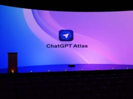 Buffer Bedienoberfläche mit Social-Media-Planungswerkzeugen auf einem Laptop-Bildschirm