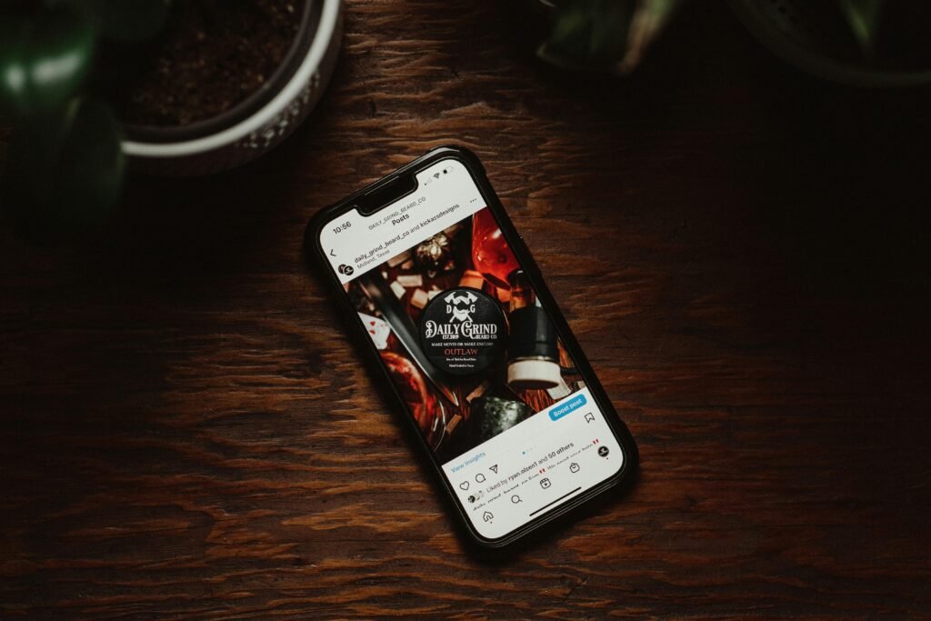 Screenshot des Buffer-Dashboards mit geplanten Social Media Beiträgen