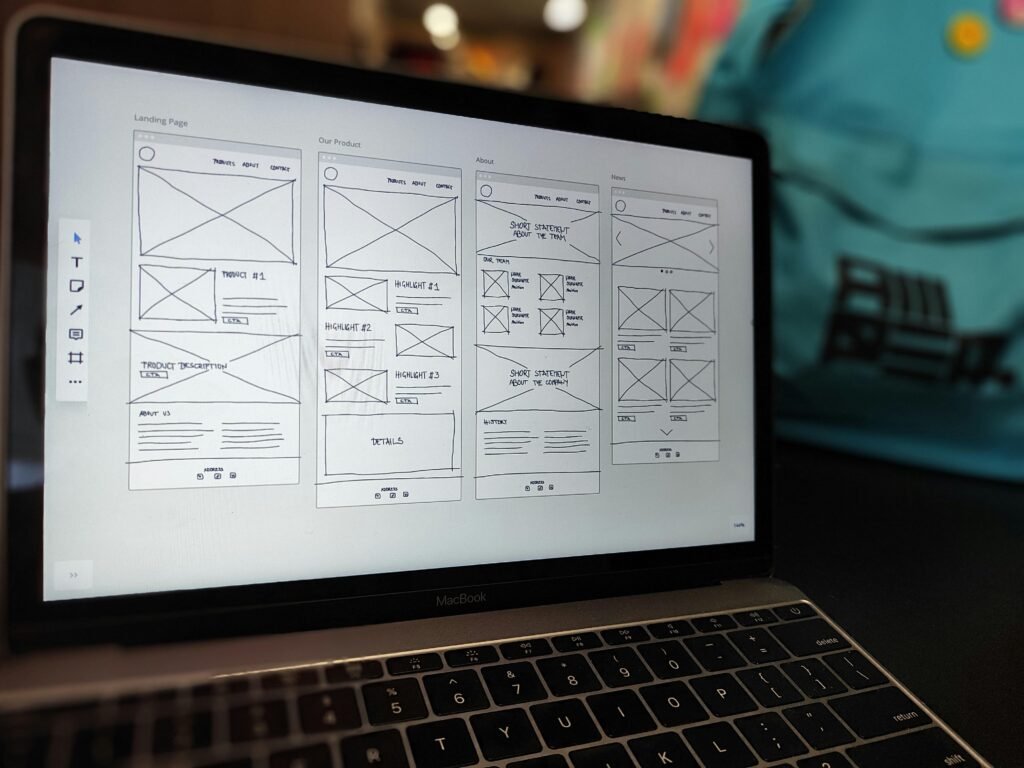 Buffer Dashboard mit geplanten Social Media Beiträgen auf verschiedenen Netzwerken
