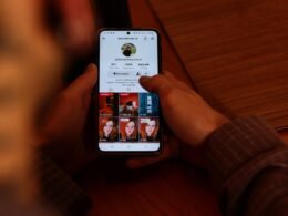 Dashboard von Buffer mit Social-Media-Planung und Analysen auf einem Computerbildschirm