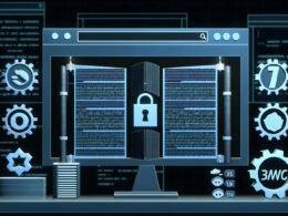 Moderne Website im dunklen Modus mit zentraler Paywall-Schranke und Symbolen für unterschiedliche Paywall-Modelle – Hard Paywall, Soft/Metered, Freemium und Dynamic – sowie technische Details im Design.