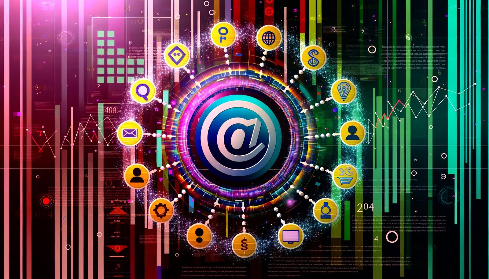 Modernes Magazin-Cover mit WordPress-Logo, schwebenden Token, digitalen Coins und leuchtenden Paywalls vor exklusiven Online-Inhalten in einem digitalen Workspace.