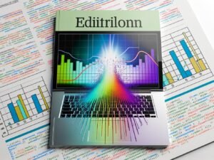 Modernes Editorial-Titelbild mit stylischem Laptop, auf dessen Bildschirm ein farbenfrohes und komplexes Matplotlib-Diagramm zu sehen ist. Verblasste Excel-Balkendiagramme werden durch das leuchtende Chart überstrahlt. Im Hintergrund Python-Code und das 404-Magazin-Logo.