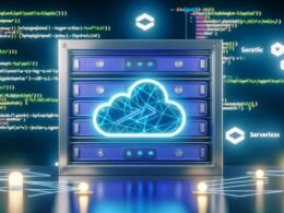 Modernes Serverrack mit digitalem 11ty-Logo, umgeben von Code-Snippets, Routing-Pfaden und Cloud-Provider-Icons wie Netlify, Vercel und AWS Lambda.