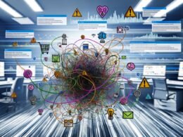 Grafik zur digitalen Customer Journey mit Touchpoints wie Website, App, E-Mail und Social Media, Friction Points, Conversion-Icons und Datenanalyse im Hintergrund