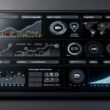 Modernes Dark-Mode-Dashboard mit klaren KPI-Grafiken, Umsatzdiagrammen, Conversion-Funnel und Echtzeit-Alerts für die Creator Economy.