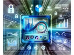 Stilisiertes User-Analytics-Dashboard mit bunten Diagrammen, Heatmaps, Funnel-Charts und abstrakten Nutzerströmen in modernen Farben, ergänzt durch Datenschutz- und Cookie-Symbole im Hintergrund.