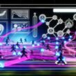 Hightech-Illustration eines verschlungenen Netzwerks aus Neonpfaden und Nodes über einer Web-Oberfläche mit digitalen Nutzern, Visualisierung von Funnel-Charts, Pfaddiagrammen und Heatmaps, 404 Magazine Logo im Hintergrund.