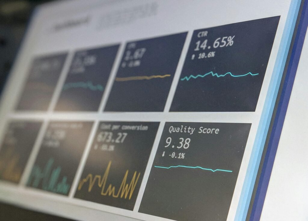 Screenshot des Buffer Dashboards mit geplanten Social Media Beiträgen