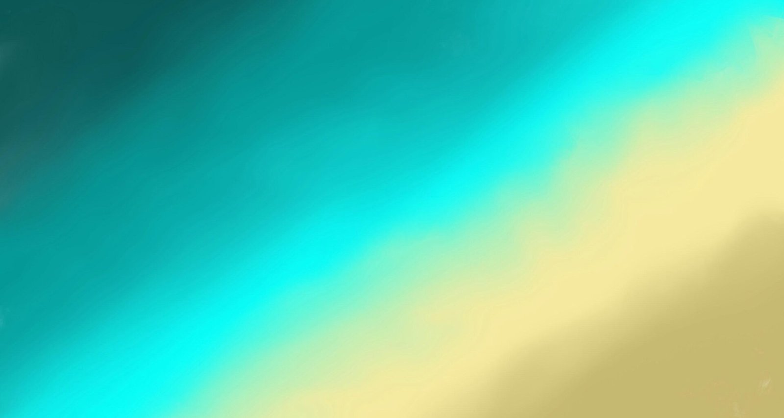 Abstraktes Luftbild von Strand, sandiger Küste und rollenden Meereswellen, minimalistische Strandlandschaft