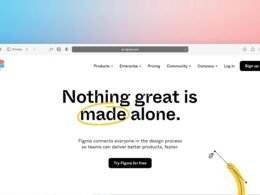 Ein Computerbildschirm zeigt den Satz 'Nothing great is made alone' und betont die Bedeutung von Zusammenarbeit im digitalen Umfeld.