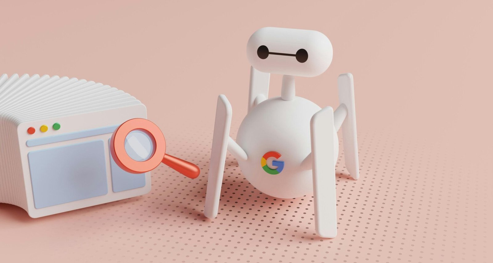 Ein kleiner weißer Roboter steht neben einem kleinen weißen Radio auf einer ebenen Oberfläche