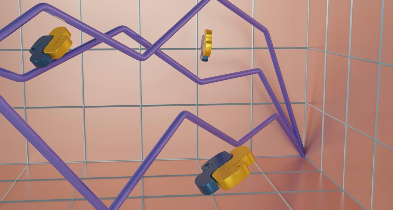 Mehrere gelbe Gummi-Enten nebeneinander, ideal zur Illustration von Marketing- und Kreativthemen