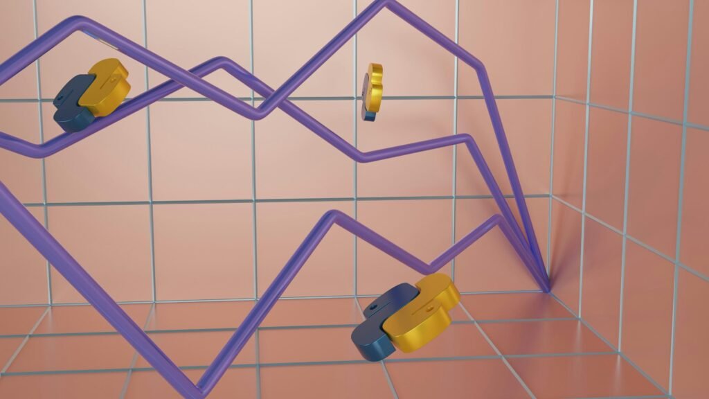 Einige gelbe Quietscheenten nebeneinander aufgestellt, Symbol für kreative Ideen und spielerische Konzepte.