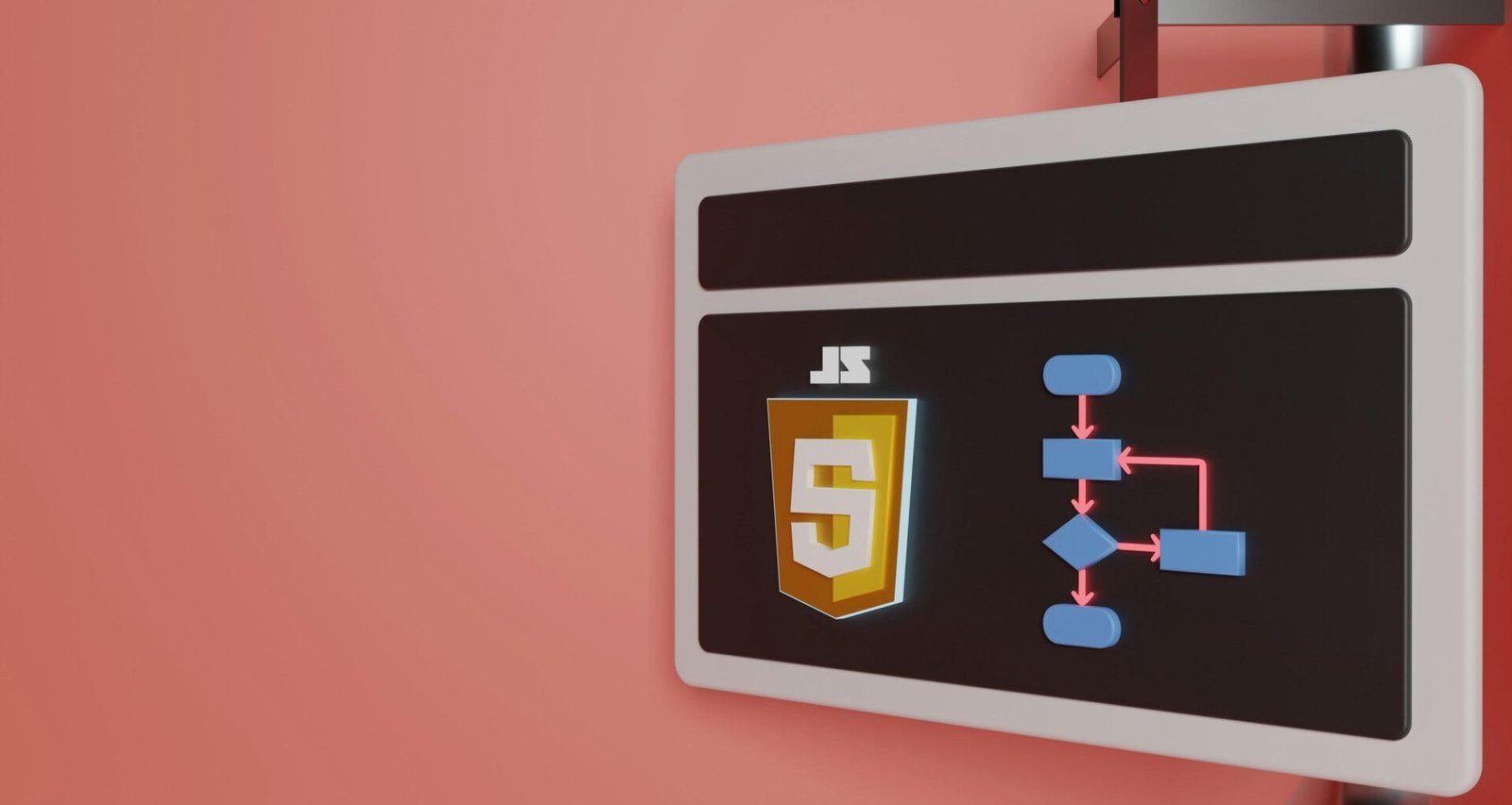 Schwarz-weißes Schild steht als Symbol für klare Kommunikation und Struktur im Online-Marketing