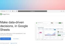 Screenshot einer Webseite mit dem Text 'make data driven decision' als Hinweis auf datenbasierte Entscheidungen bei digitalen Projekten.