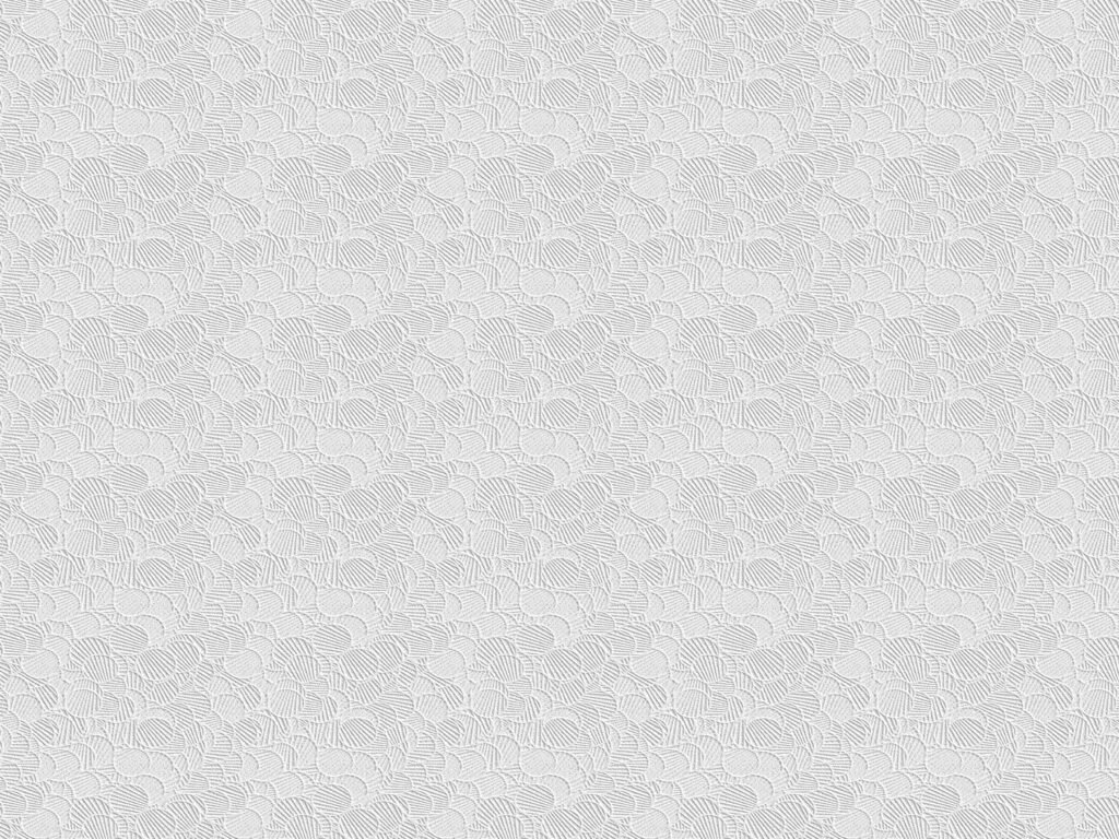 Weiße Tapete mit strukturierter Oberfläche und kreisförmigen Mustern, Detailansicht für modernes Interieur