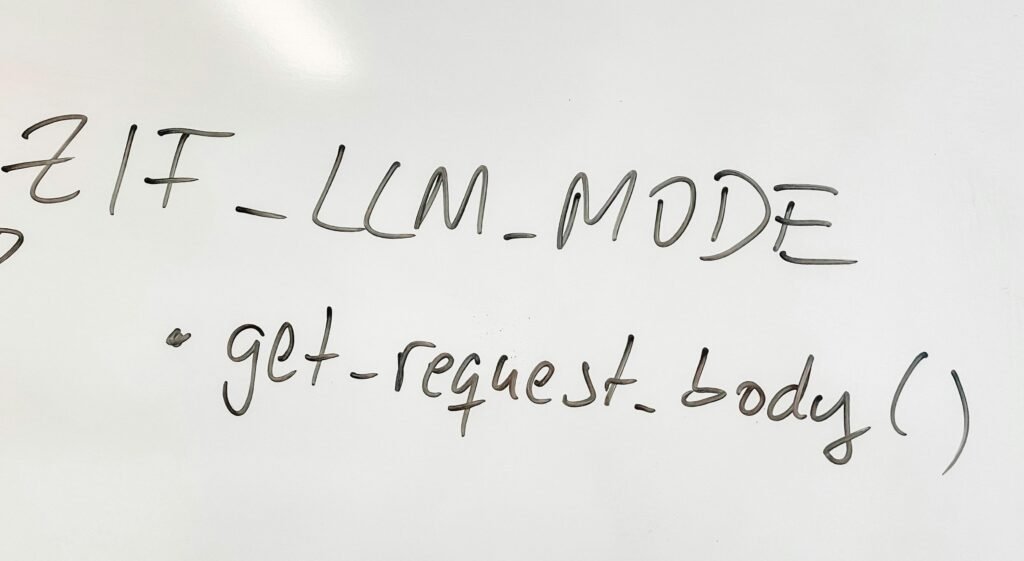 Ein Whiteboard mit verschiedenen Notizen und Skizzen als Werkzeug zur Organisation und Planung im Büroalltag.