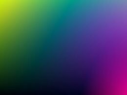 Abstrakte Illustration mit grünen und lila Farben, erstellt von Codioful, geeignet für Technologie- und Marketinginhalte.