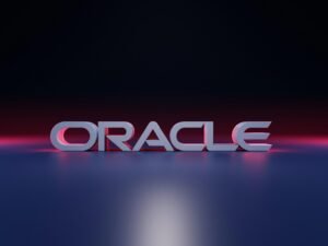 Abstraktes, modernes Logo auf neutralem Hintergrund für digitalen Einsatz, passend zu Technologie- und Marketingartikeln