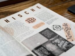 Nahaufnahme einer Zeitung auf einem Tisch, ideal für Artikel über Nachrichten, Medien oder aktuelle Ereignisse.