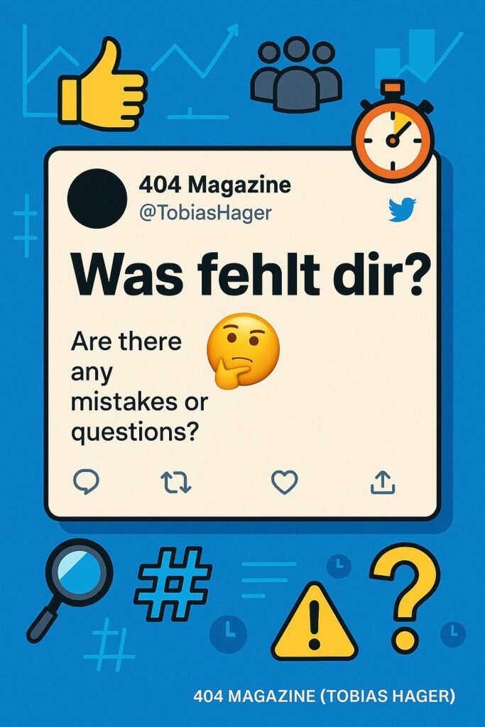 Dynamisches Twitter-Post-Layout mit zentralem Tweet, Emojis, psychologischen Triggern und Analyse-Tools im Hintergrund, modern und kontrastreich gestaltet.