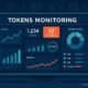 Digitales Kontrollzentrum mit Monitoring-Tools, Datenvisualisierungen, Diagrammen und Sicherheits-Symbolen im Hintergrund