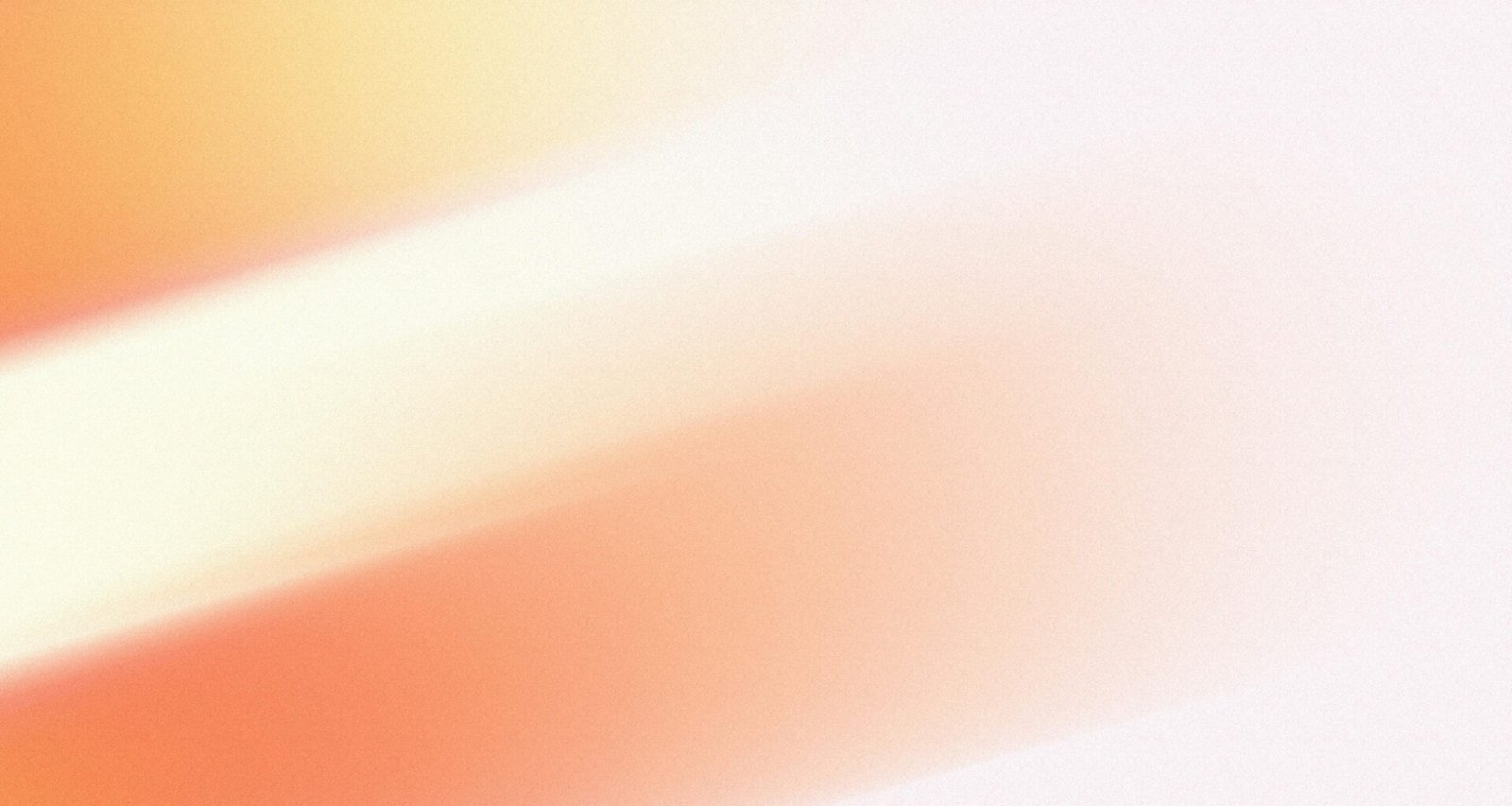 Abstrakter Hintergrund mit sanftem Farbverlauf in Orange und Weiß, ideal für digitale Design- und Technikthemen