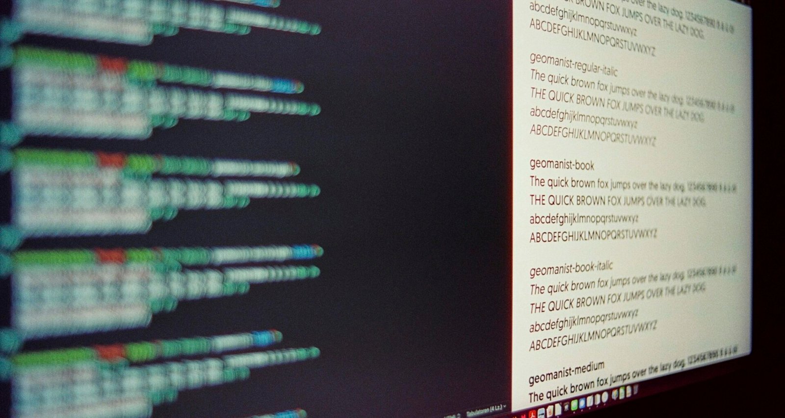 Schwarzer Flachbildschirm-Computer auf einem Schreibtisch, geeignet für professionelle Anwendungen im Büro oder Homeoffice.